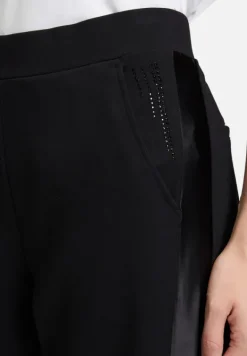 Betty Barclay Hosen*Schlupfhose mit Galonstreifen Schwarz