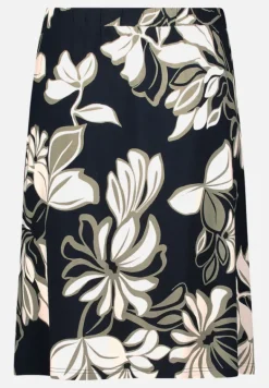 Betty Barclay Röcke*Schlupfrock mit Muster Dark Blue/Green