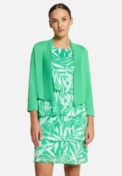 Betty Barclay Strick*Shirtjacke mit 3/4 Arm Island Green