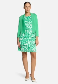 Betty Barclay Strick*Shirtjacke mit 3/4 Arm Island Green
