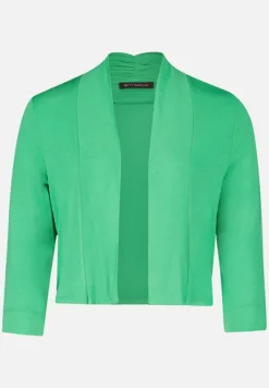 Betty Barclay Strick*Shirtjacke mit 3/4 Arm Island Green