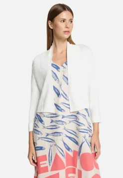 Betty Barclay Strick*Shirtjacke mit 3/4 Arm Rohweiß