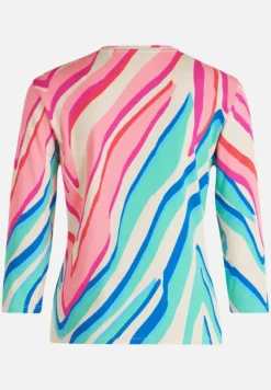 Betty Barclay Strick*Shirtjacke mit Rippenstruktur Mint/Rosé