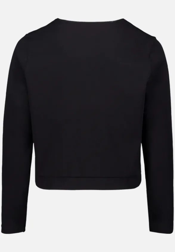 Betty Barclay Strick*Shirtjacke mit Rundhalsausschnitt Schwarz