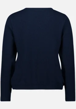 Betty Barclay Strick*Shirtjacke mit Struktur dunkelblau