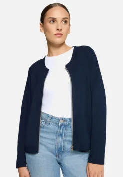 Betty Barclay Strick*Shirtjacke mit Struktur dunkelblau
