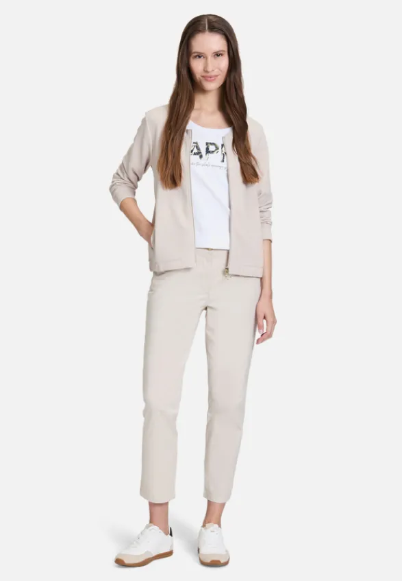 Betty Barclay Strick*Shirtjacke mit Struktur beige