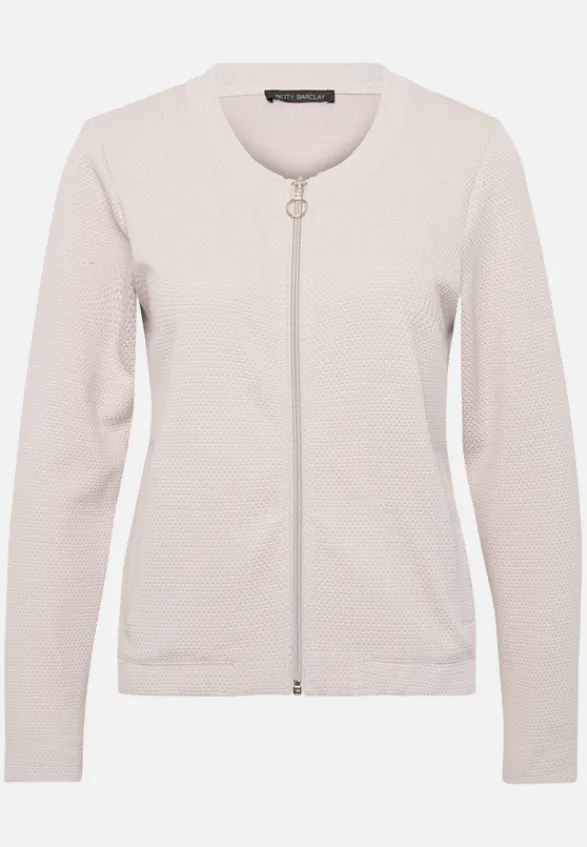 Betty Barclay Strick*Shirtjacke mit Struktur beige