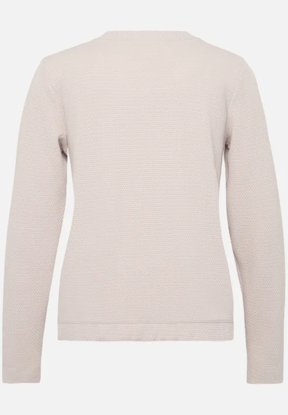 Betty Barclay Strick*Shirtjacke mit Struktur beige