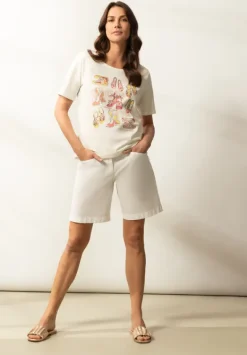 Betty Barclay Hosen*Sommerhose mit Eingrifftaschen Rohweiß