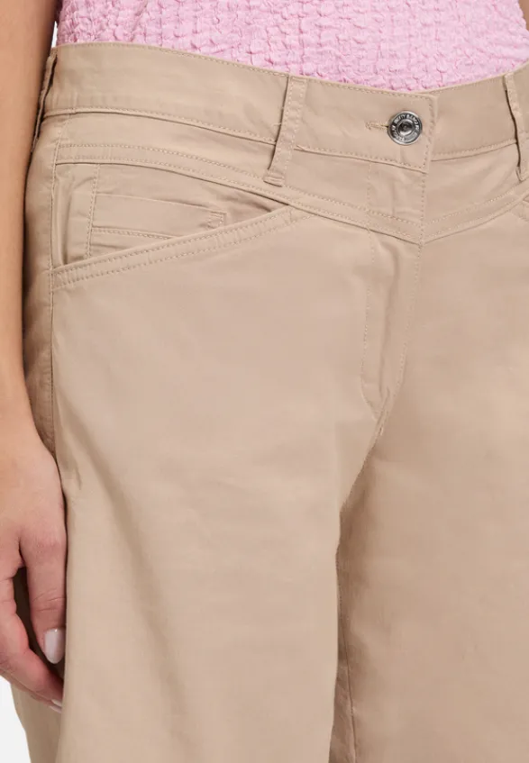 Betty Barclay Hosen*Sommerhose mit Eingrifftaschen Beige