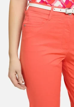 Betty Barclay Hosen*Sommerhose mit Gürtel Hot Coral