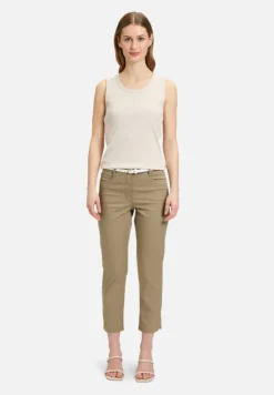 Betty Barclay Hosen*Sommerhose mit Gürtel Soft Olive
