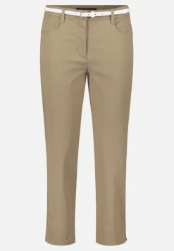 Betty Barclay Hosen*Sommerhose mit Gürtel Soft Olive