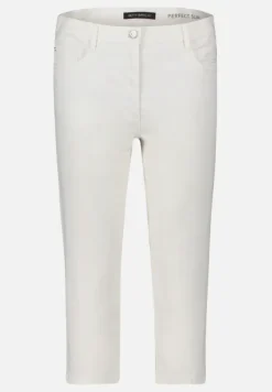 Betty Barclay Hosen*Sommerhose Slim Fit Rohweiß