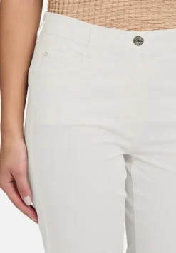 Betty Barclay Hosen*Sommerhose Slim Fit Rohweiß