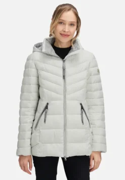 Betty Barclay Jacken*Steppjacke mit abnehmbarer Kapuze Rohweiß