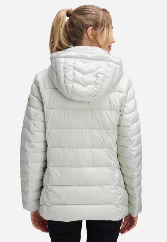 Betty Barclay Jacken*Steppjacke mit abnehmbarer Kapuze Rohweiß