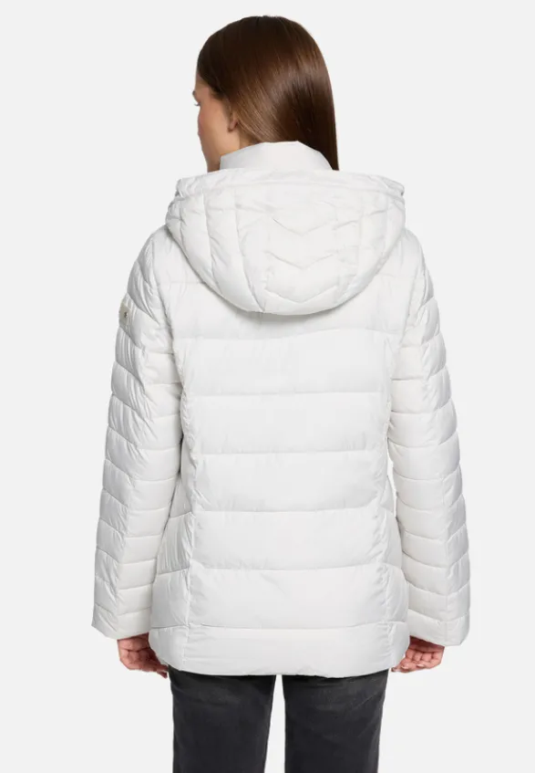 Betty Barclay Jacken*Steppjacke mit abnehmbarer Kapuze Rohweiß