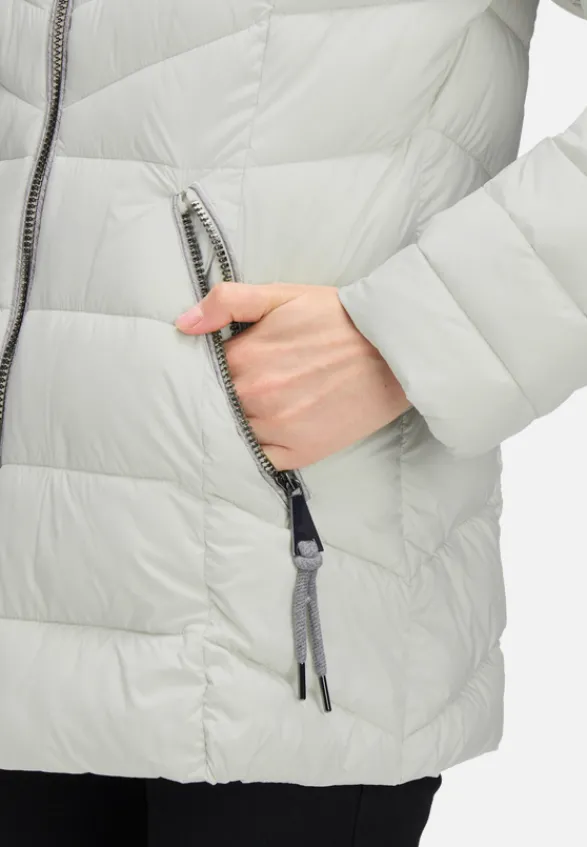 Betty Barclay Jacken*Steppjacke mit abnehmbarer Kapuze Rohweiß
