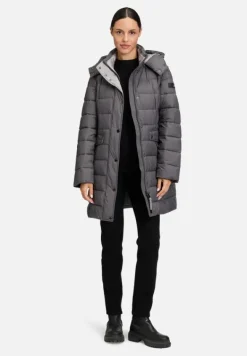 Betty Barclay Jacken*Steppjacke mit abnehmbarer Kapuze Dunkelgrau