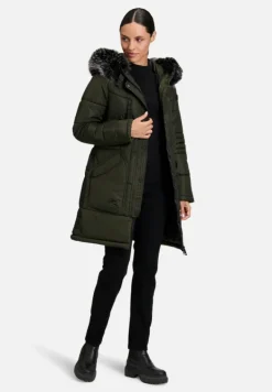 Betty Barclay Mäntel*Steppjacke mit Kapuze Dunkelgrün