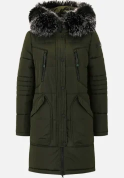 Betty Barclay Mäntel*Steppjacke mit Kapuze Dunkelgrün
