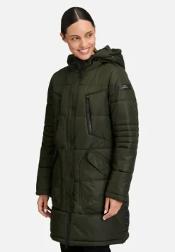 Betty Barclay Mäntel*Steppjacke mit Kapuze Dunkelgrün