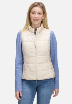 Betty Barclay Westen*Steppweste mit Reißverschluss beige