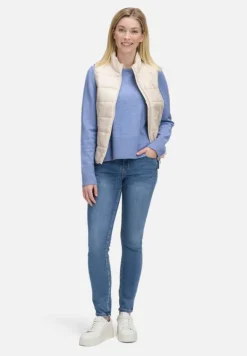 Betty Barclay Westen*Steppweste mit Reißverschluss beige