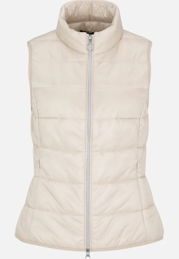 Betty Barclay Westen*Steppweste mit Reißverschluss beige