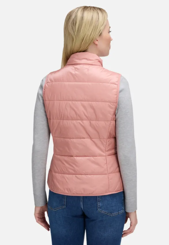 Betty Barclay Westen*Steppweste mit Reißverschluss Ash Rose