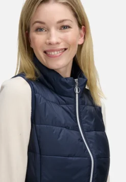 Betty Barclay Westen*Steppweste mit Reißverschluss dunkelblau