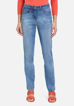 Betty Barclay Jeans*Stretch-Hose mit elastischem Bund Light Blue Denim