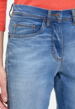 Betty Barclay Jeans*Stretch-Hose mit elastischem Bund Light Blue Denim