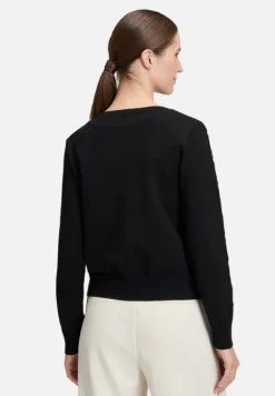 Betty Barclay Strick*Strick-Cardigan mit Reißverschluss Schwarz