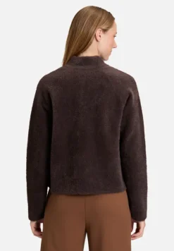 Betty Barclay Strick|Jacken*Strick-Cardigan mit Reißverschluss Light Maroon