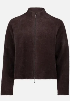 Betty Barclay Strick|Jacken*Strick-Cardigan mit Reißverschluss Light Maroon