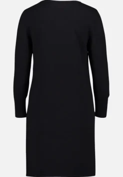 Betty Barclay Basics|Kleider*Strickkleid mit Rundhalsausschnitt Schwarz