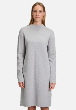 Betty Barclay Kleider*Strickkleid mit Stehkragen Light Silver Melange