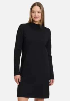Betty Barclay Kleider*Strickkleid mit Stehkragen Schwarz