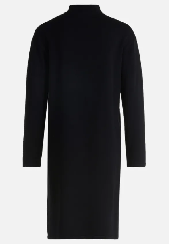 Betty Barclay Kleider*Strickkleid mit Stehkragen Schwarz