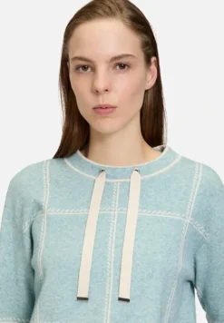 Betty Barclay Strick*Strickpullover kariert Patch Mint/Beige
