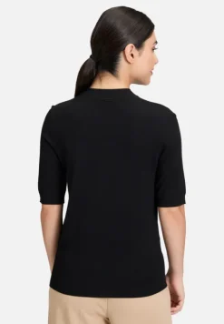Betty Barclay Basics|Strick*Strickpullover kurzarm Schwarz