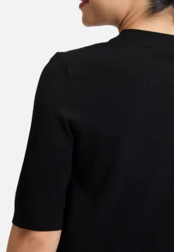Betty Barclay Basics|Strick*Strickpullover kurzarm Schwarz