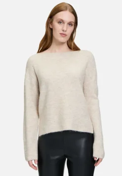 Betty Barclay Strick*Strickpullover mit Effektgarn Light Beige Melange