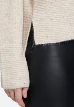 Betty Barclay Strick*Strickpullover mit Effektgarn Light Beige Melange