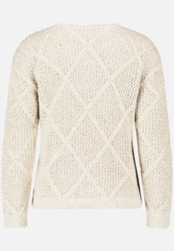 Betty Barclay Strick*Strickpullover mit Effektgarn beige