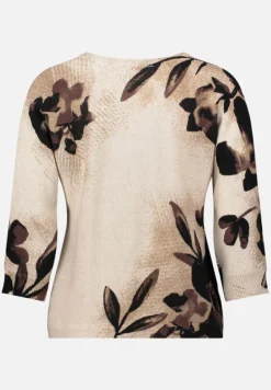 Betty Barclay Strick*Strickpullover mit Fledermausärmeln Beige/Braun