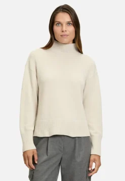 Betty Barclay Strick*Strickpullover mit Lurexfaden beige